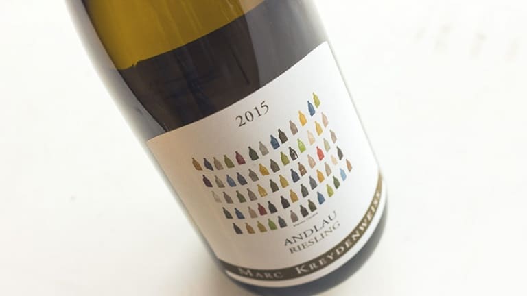 Riesling Andlau 2015 di Marc Kreydenweiss, degustazione dei migliori Riesling